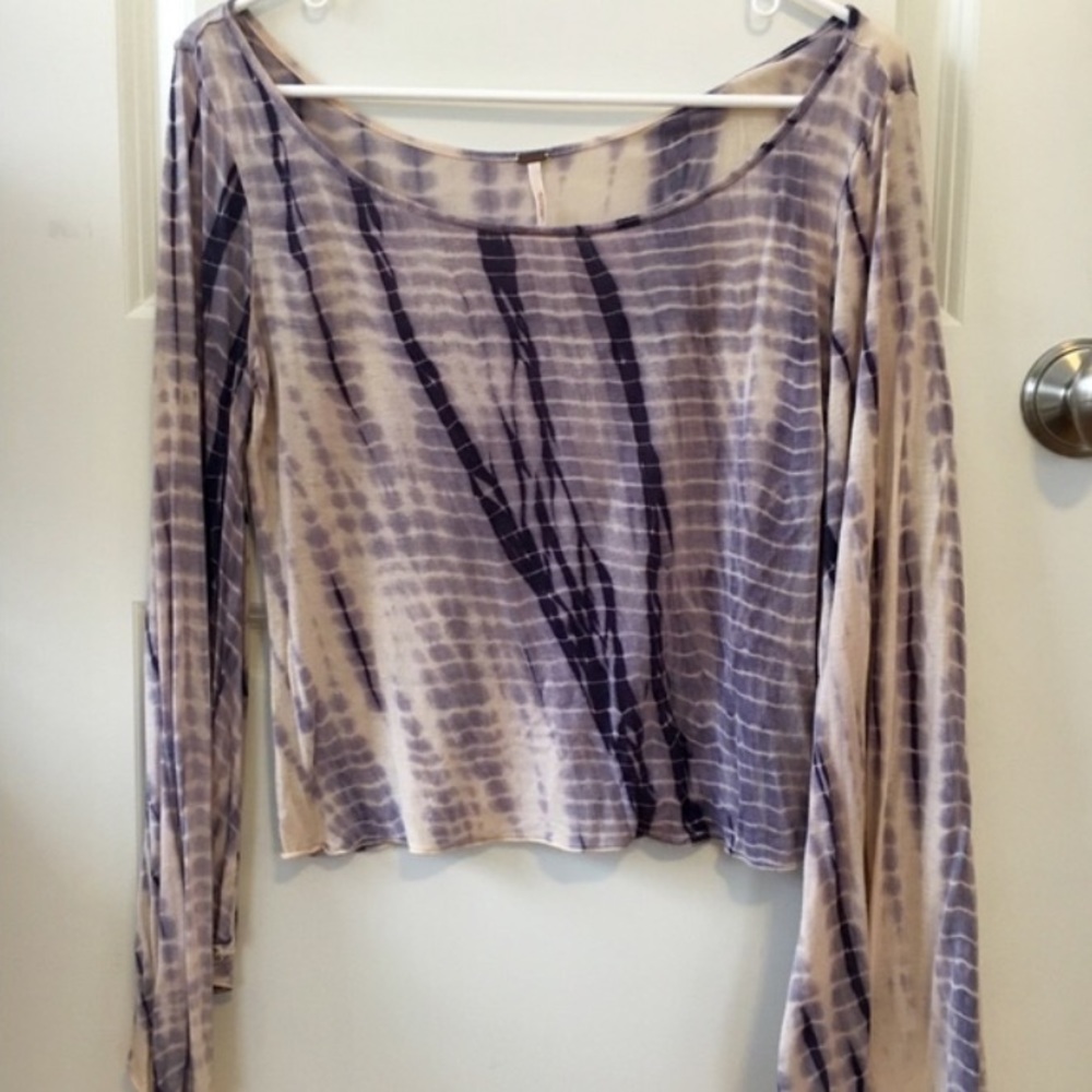 Free People Bell Sleeve Top